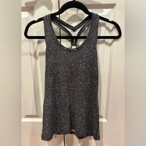 Lululemon speckled gray racerback tank - Size 8